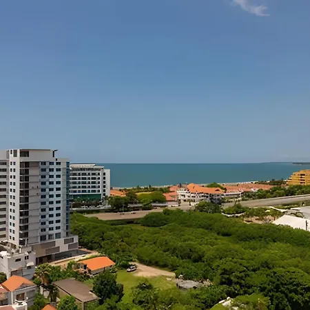 Apartamento Luxury 2br Jacuzzi Sea View 14th Floor Cartagena