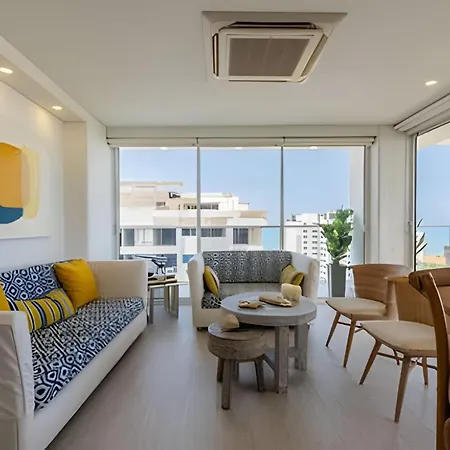 Luxury 2br Jacuzzi Sea View 14th Floor Apartamento Cartagena