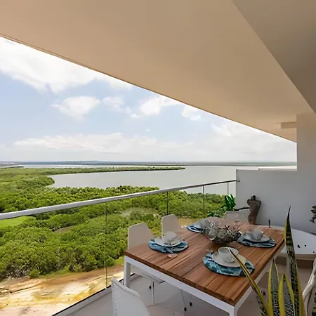 Apartamento Luxury 2br Jacuzzi Sea View 14th Floor Cartagena