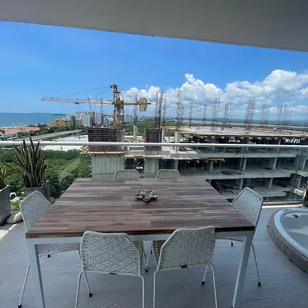 Apartamento Luxury 2br Jacuzzi Sea View 14th Floor *