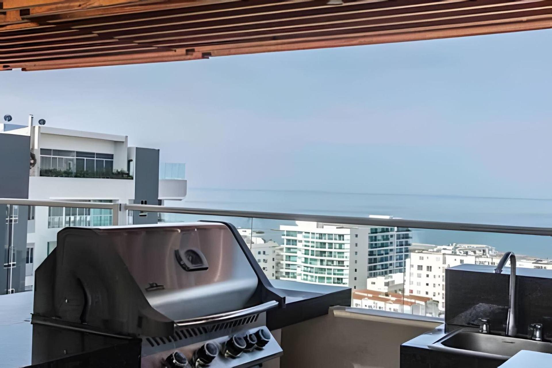 Apartamento Luxury 2br Jacuzzi Sea View 14th Floor Cartagena
